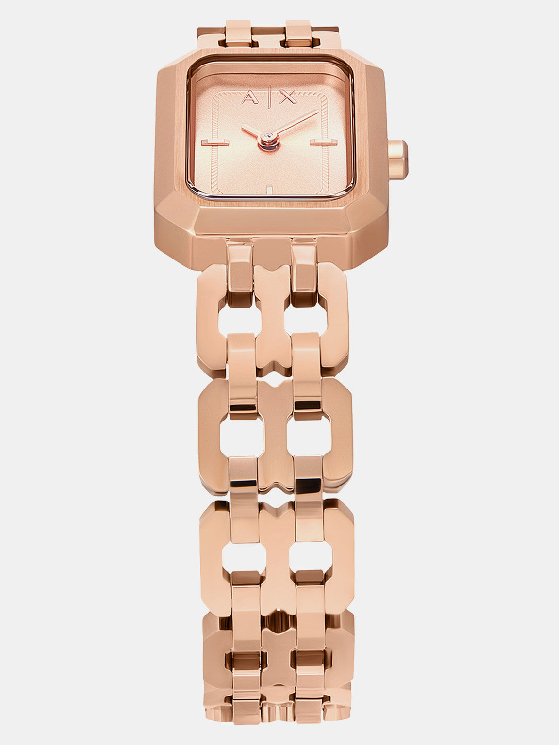 Armani Exchange Faye Pink Stainless steel Womens Watch-AX5814