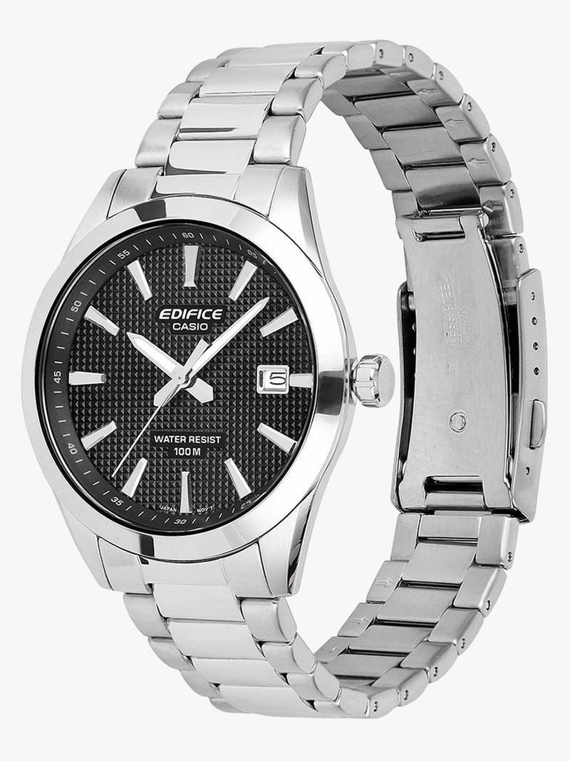 Casio Edifice - Mens Metal Strap Silver Analogue Watch - EFV-160D-1AVDF
