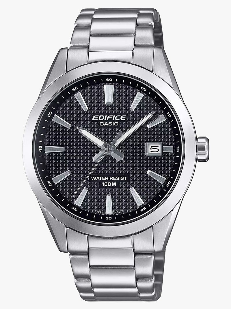 Casio Edifice - Mens Metal Strap Silver Analogue Watch - EFV-160D-1AVDF