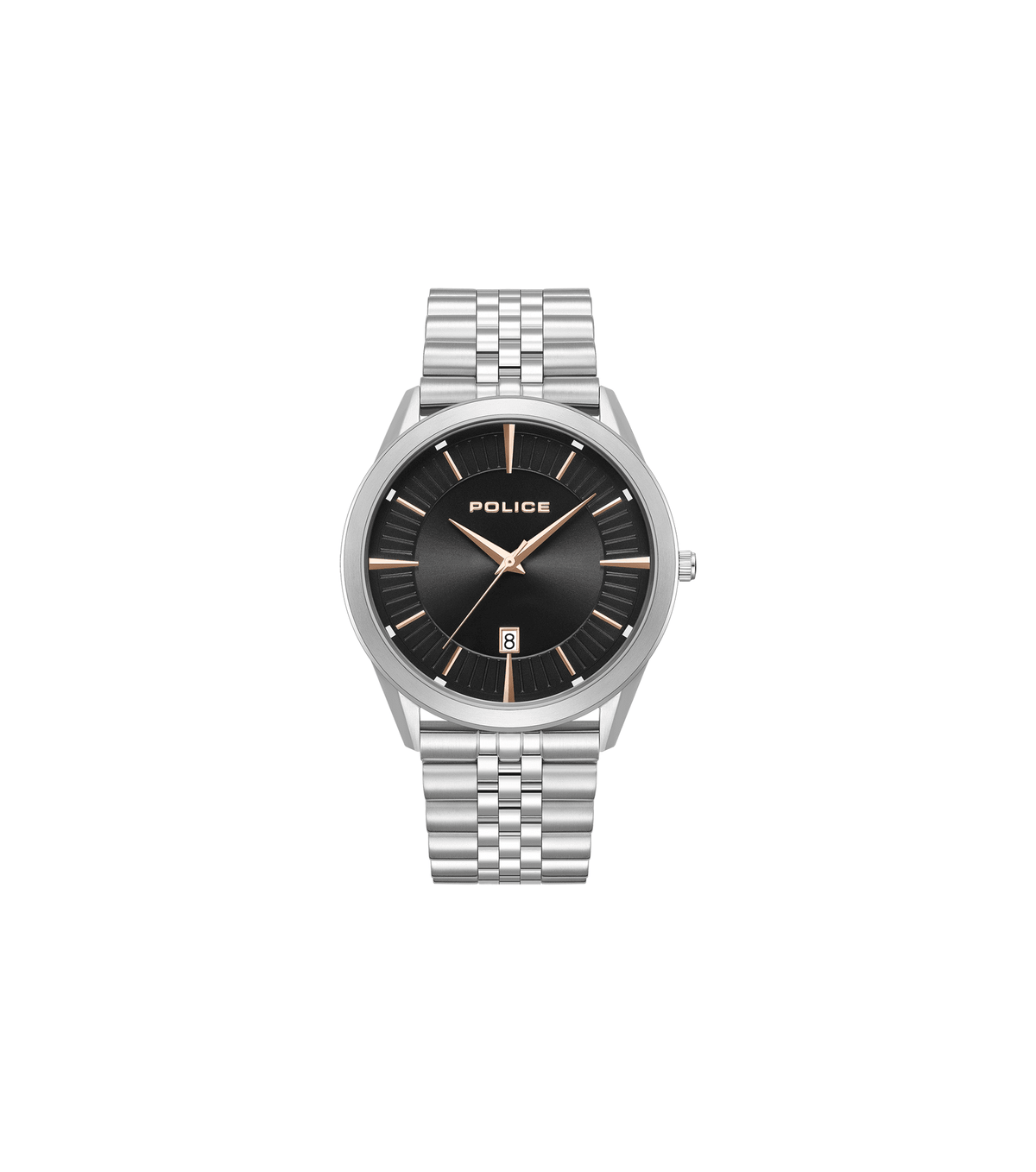 Police Mens Silver Stainless steel Watch-PEWGG1530502