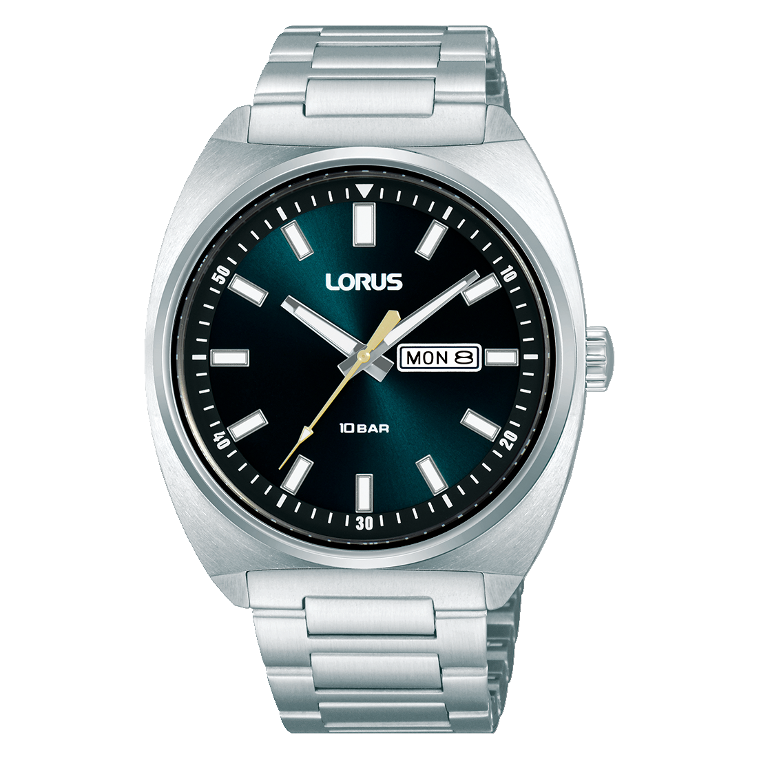Lorus - Men Silver Stainless Steel Strap Watch - RH313BX9G