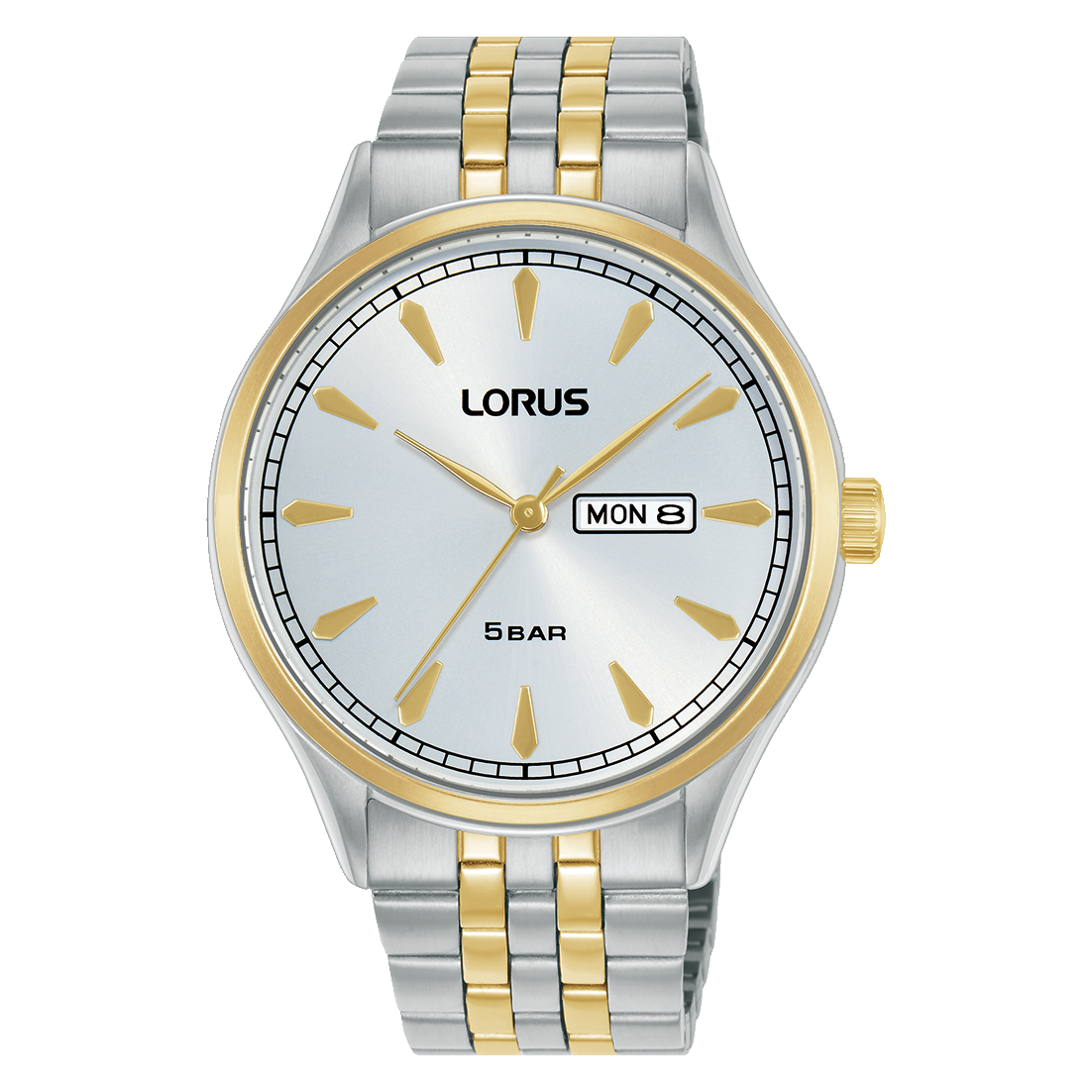 Lorus - Men Silver Stainless Steel Strap Watch - RH324BX9G