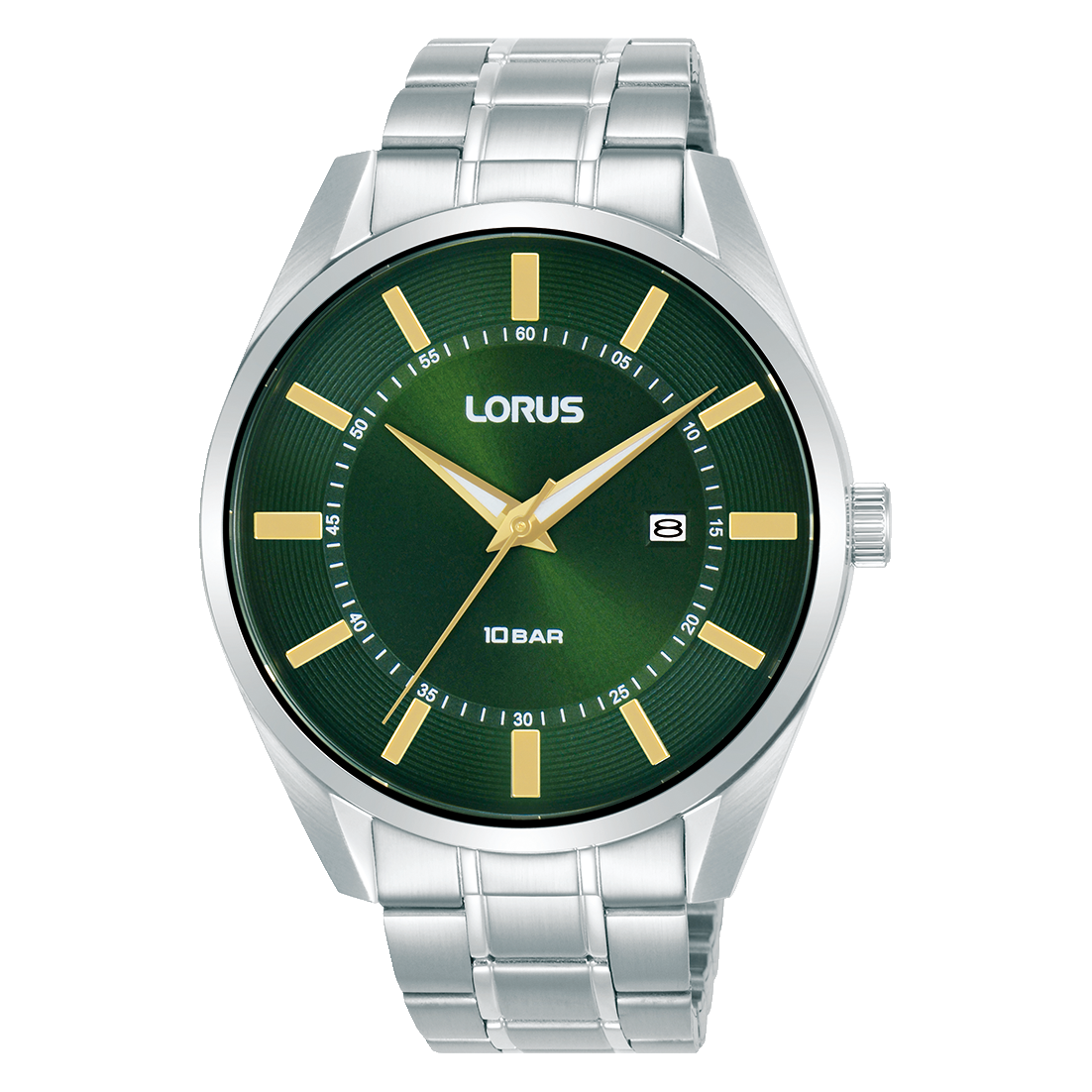 Lorus - Men Silver Stainless Steel Strap Watch - RH911SX9