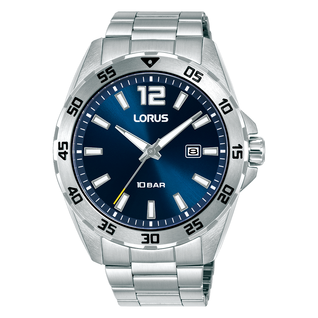 Lorus - Men Silver Stainless Steel Strap Watch - RH931SX9