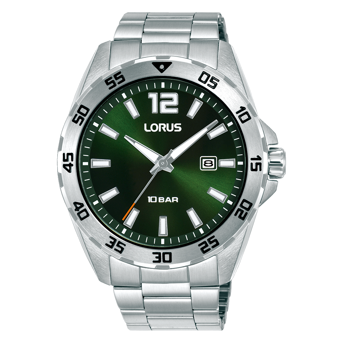 Lorus - Men Silver Stainless Steel Strap Watch - RH933SX9