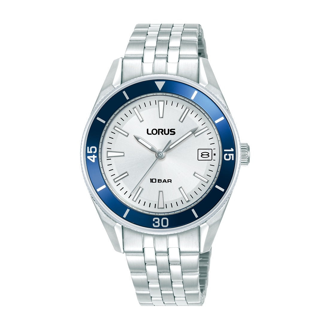 Lorus Womens Silver Stainless Steel Watch-RH943SX9