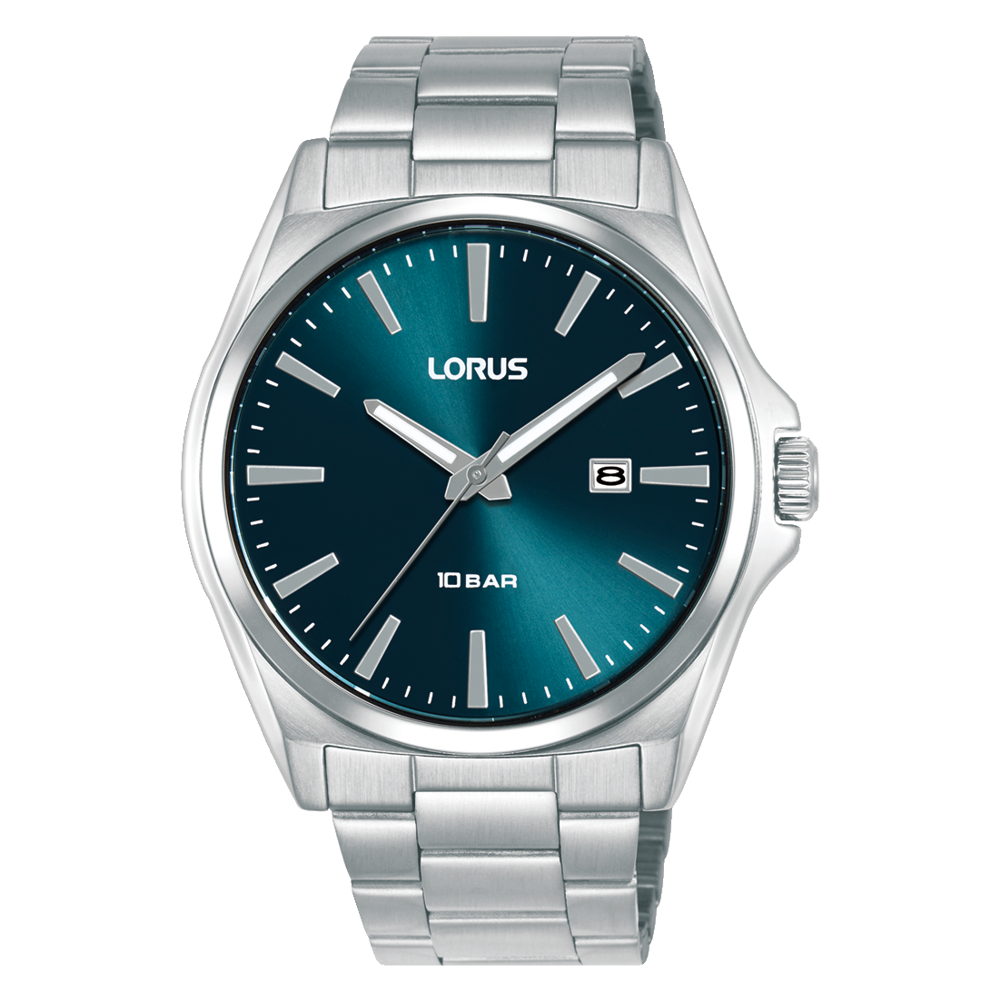 Lorus - Men Silver Stainless Steel Strap Watch - RH947SX9