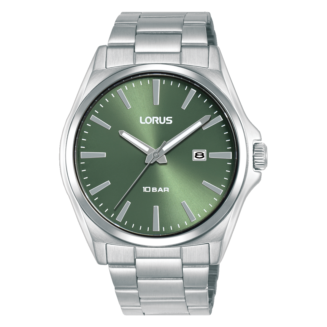 Lorus - Men Silver Stainless Steel Strap Watch - RH949SX9