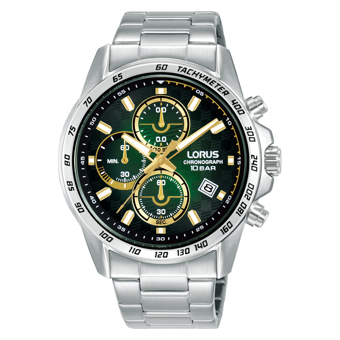 Lorus - Men Silver Stainless Steel Strap Watch - RM309KX9