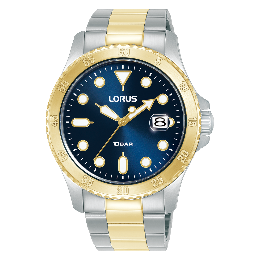 Lorus - Men Silver Stainless Steel Strap Watch - RS970DX9