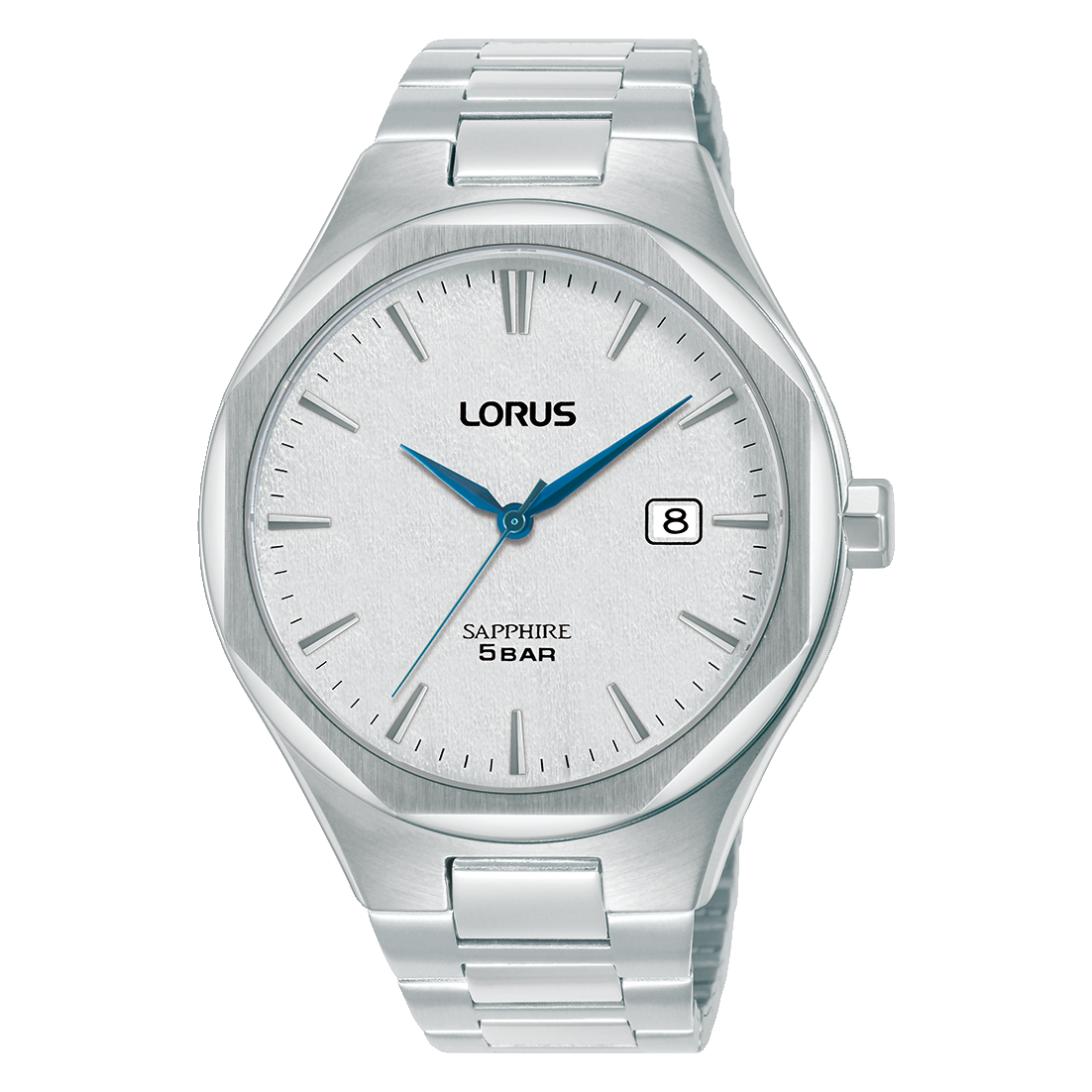 Lorus - Men Silver Stainless Steel Strap Watch - RS979DX9