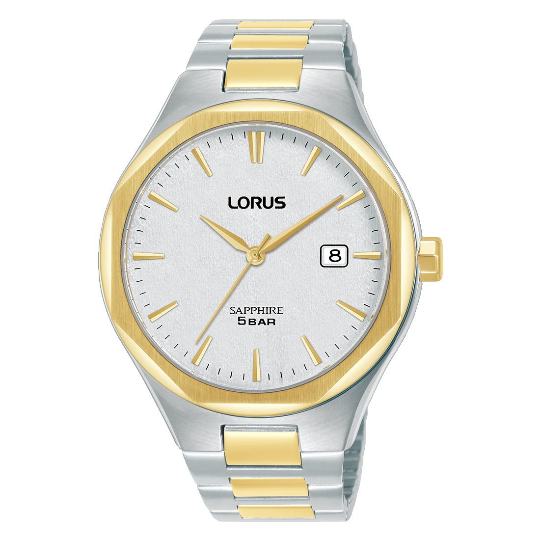 Lorus - Men Silver Stainless Steel Strap Watch - RS980DX9