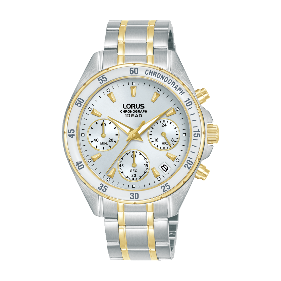 Lorus - Men Silver Stainless Steel Strap Watch - RT360LX9