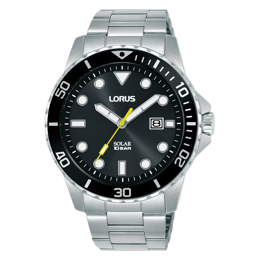 Lorus - Men Silver Stainless Steel Strap Watch - RX301BX9