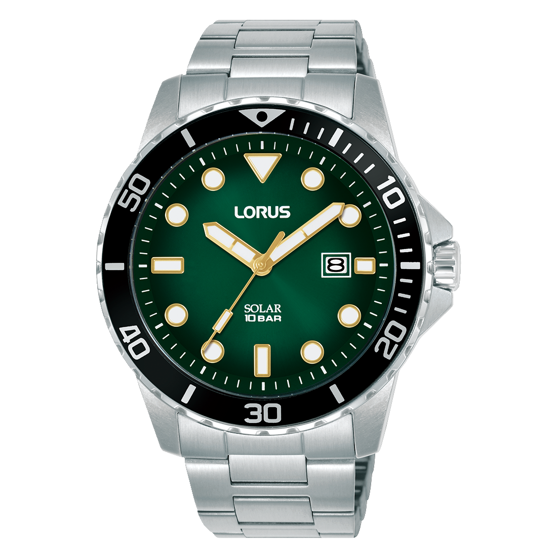 Lorus - Men Silver Stainless Steel Strap Watch - RX305BX9