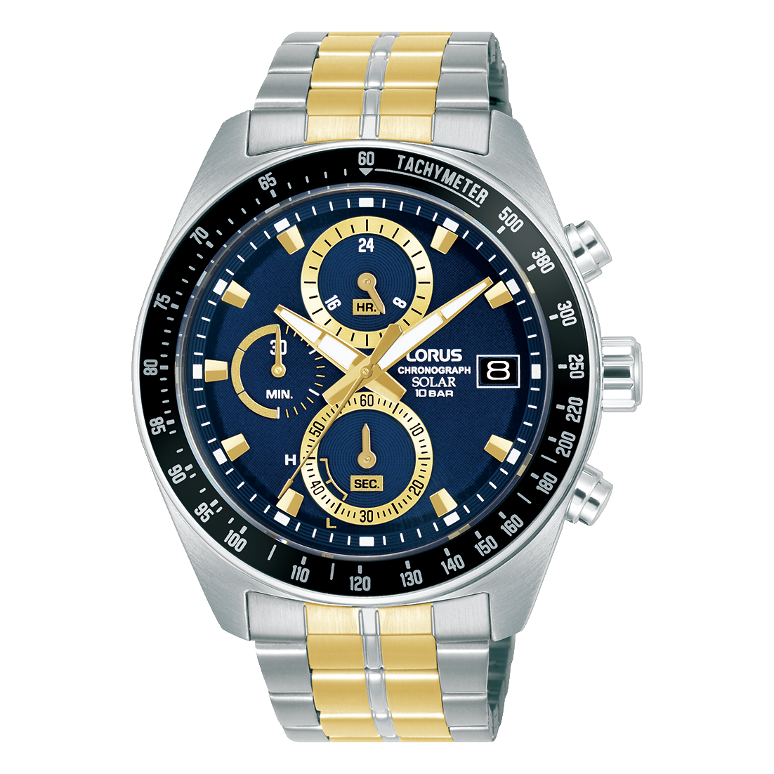 Lorus - Men Silver Stainless Steel Strap Watch - RZ621AX9