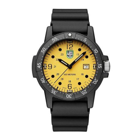Luminox-Mens Black Rubber Strap Watch-X2.2005