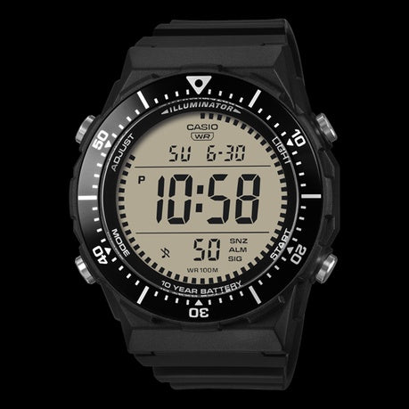 Casio AE-1700H-1AVDF Men's Tactical Digital Watch- 10 Year Battery-Black