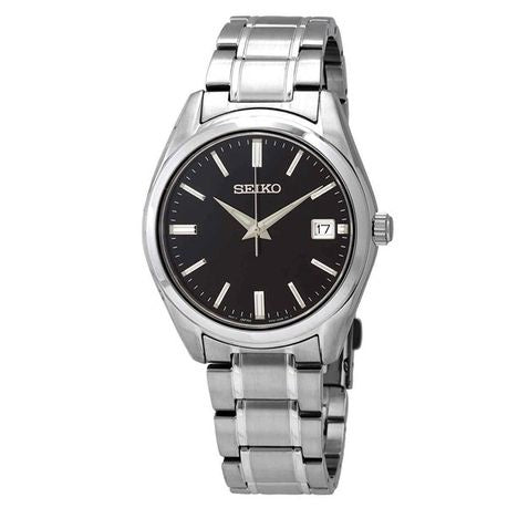 Seiko Essentials - Deep Black Sapphire Watch - SUR311P1