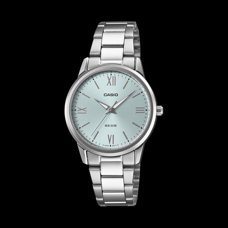 Casio Enticer LTP-1303DD-2AVDF - Tiffany Blue Dial - Stainless Steel-50M WR
