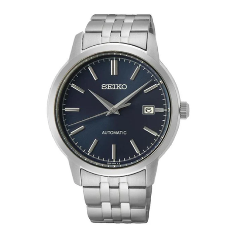 Seiko Men's Automatic - SRPH87K1 - Stainless Steel & Navy Blue Dial