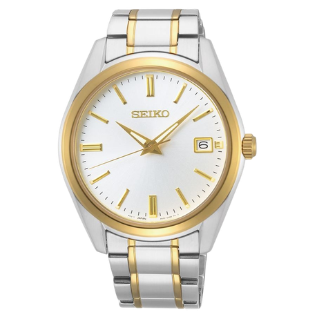 Seiko Essentials - Two-Tone Sapphire Dress Watch - SUR312P1