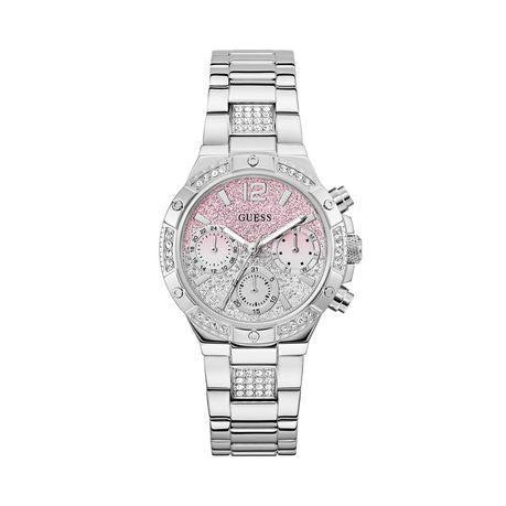 Guess Women Stainless steel Cubic Zirconia Leisure Watch GW0950L1