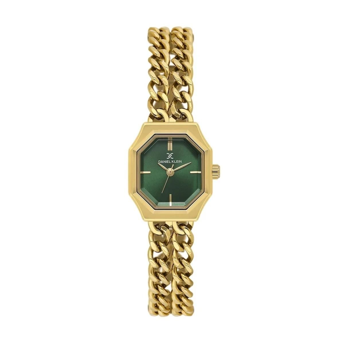 Daniel Klein-Gold Stainless Steel Leisure Analog Watch-DK113964