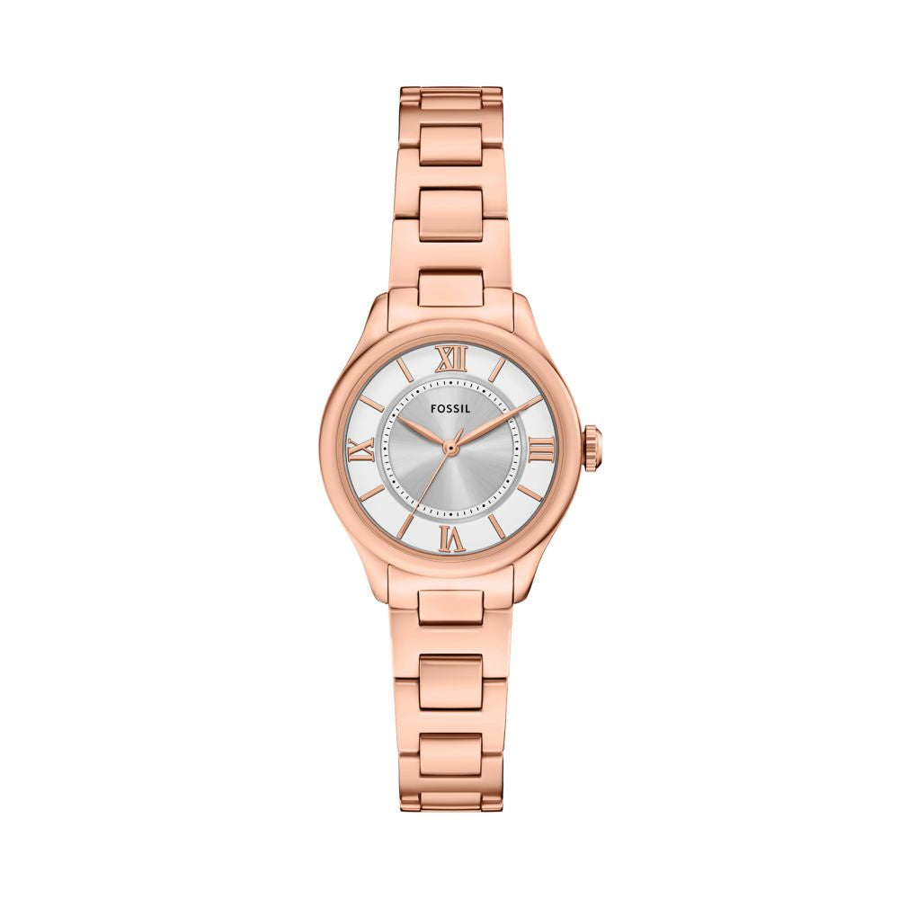 Fossil - Gilmore 3-Hand Stainless Steel Watch - Rose Gold ES5420