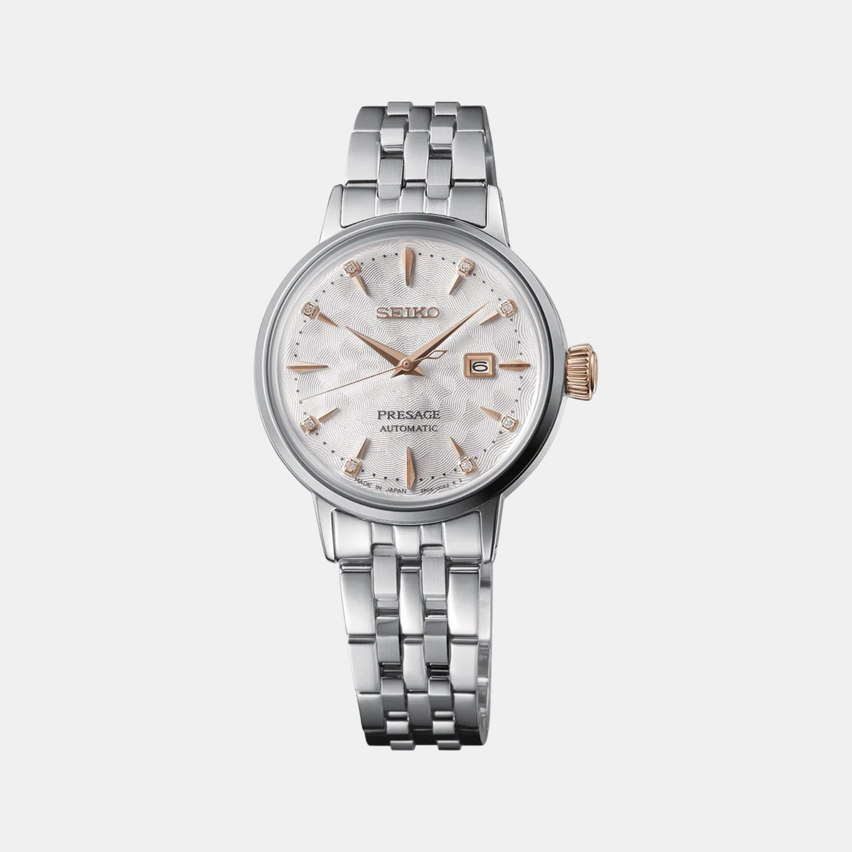 Seiko - Women Silver Stainless Steel Strap Watch - SRE009J1