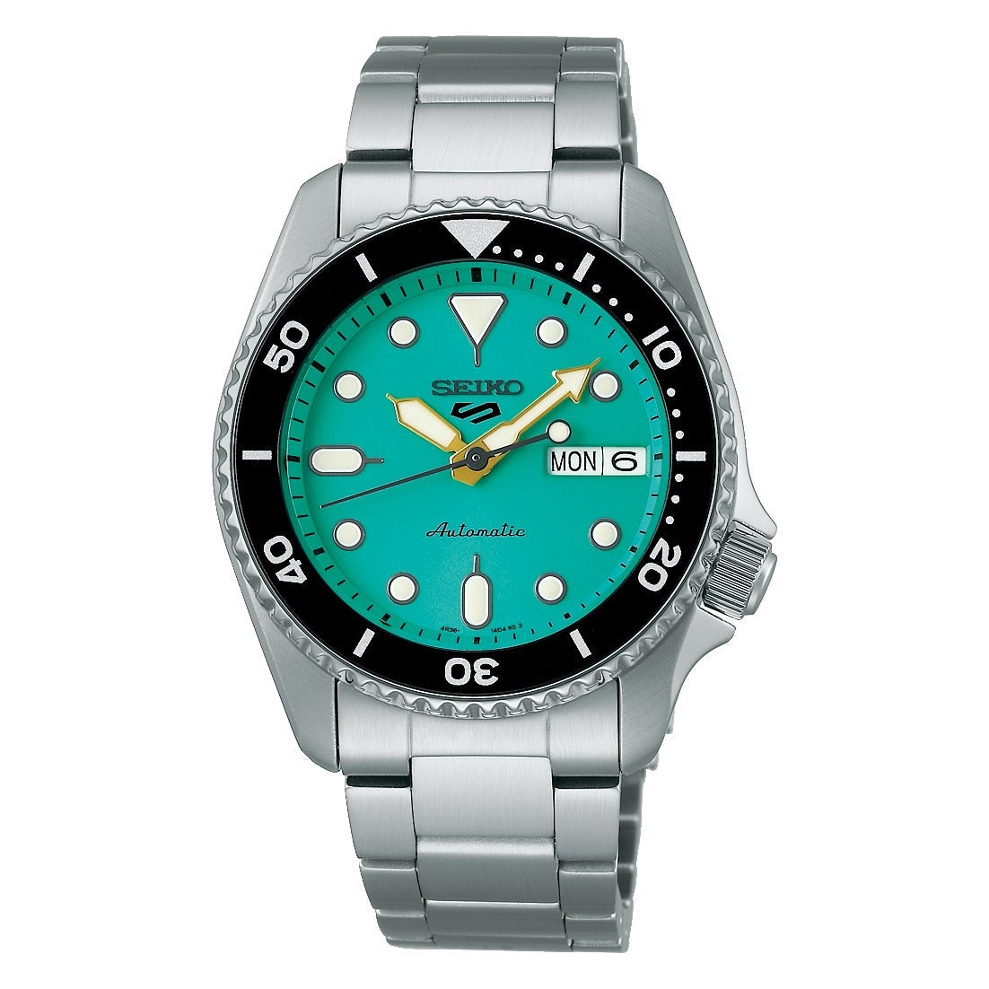 Seiko Mens Seiko 5 Sport Silver Stainless steel Watch-SRPK33K1
