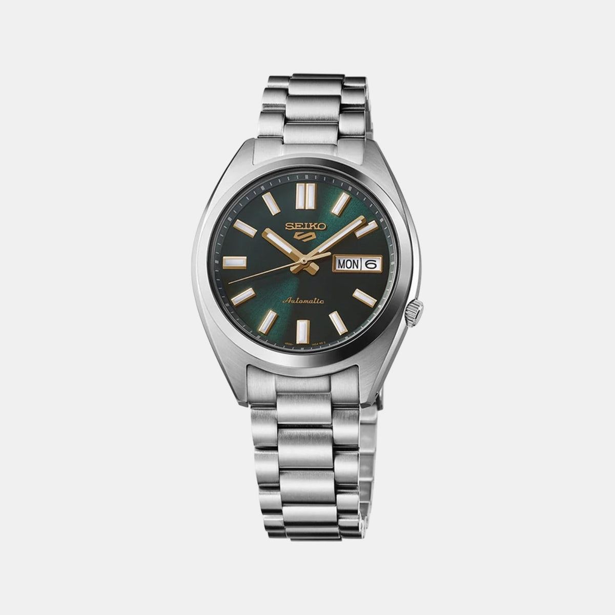 Seiko - Women Silver Stainless Steel Strap Watch - SRPL57K1