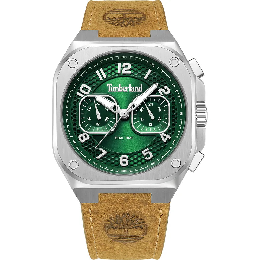 Timberland Mackinac Mens Leather Watch