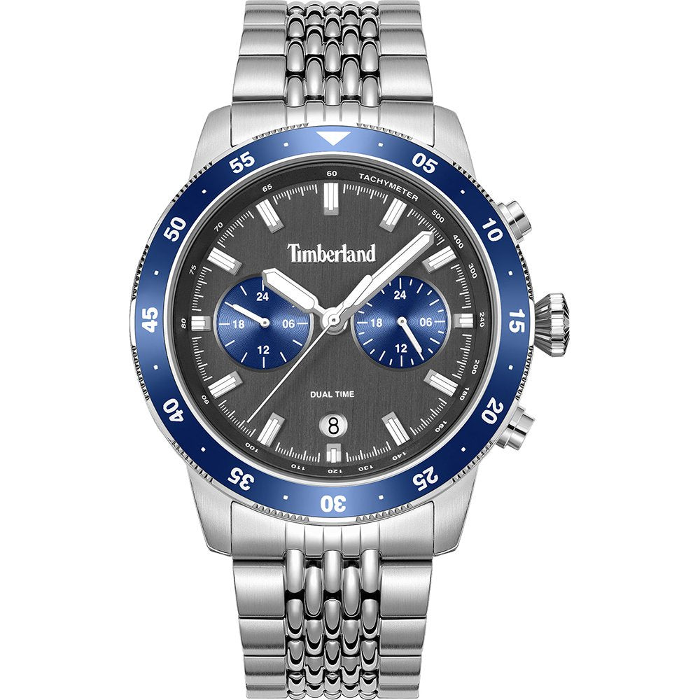 Timberland Parkman Mens Silver Stainless steel Strap Watch-TDWGK0094303
