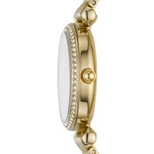 Fossil Carlie Mini Gold Stainless Steel Women Watch-ES4735