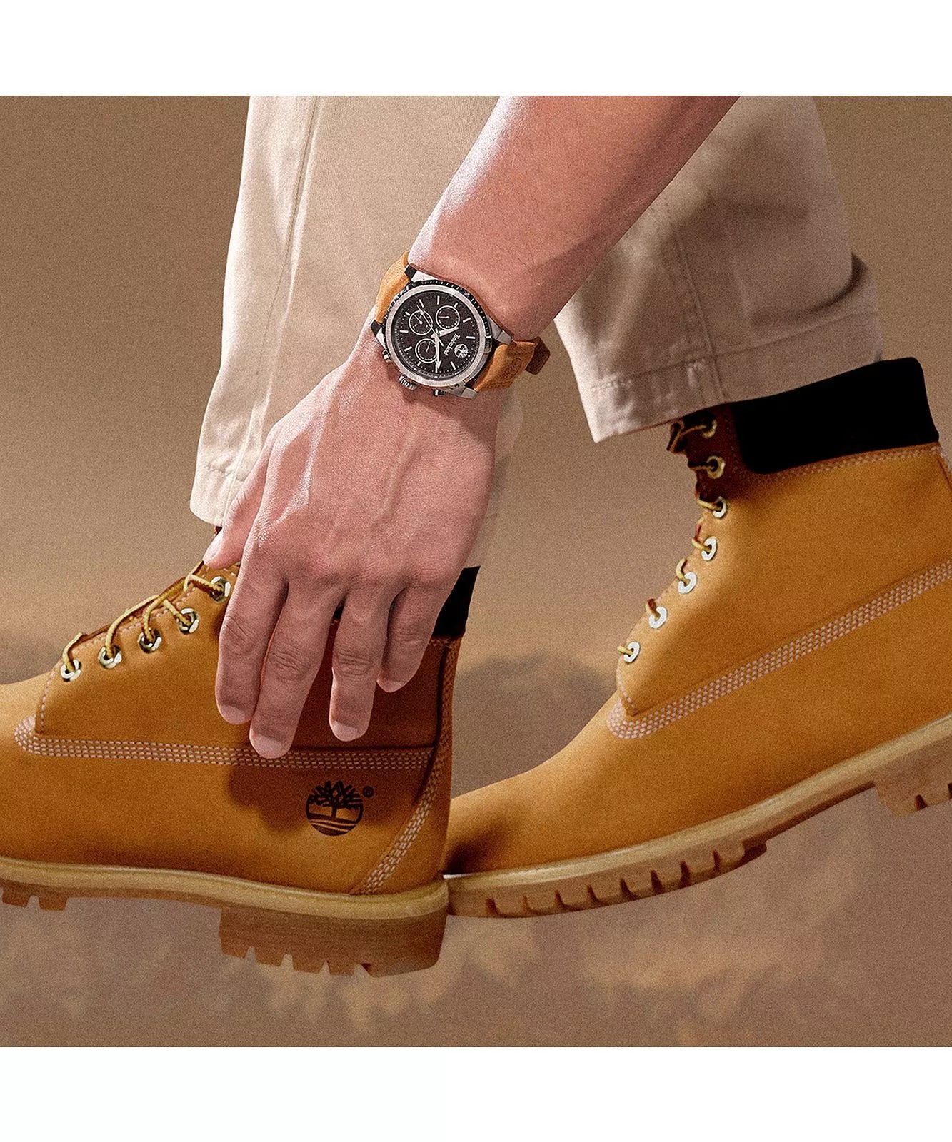 Timberland Stonington Mens Leather Watch