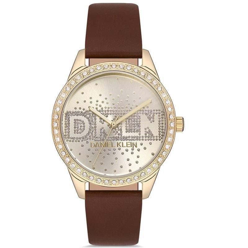 Daniel Klein Ladies Premium Leather Strap Watch DK112696 3