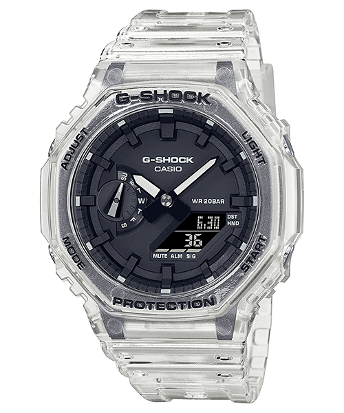 Casio G Shock Mens 200m Skeleton Standard GA 2100SKE 7ADR