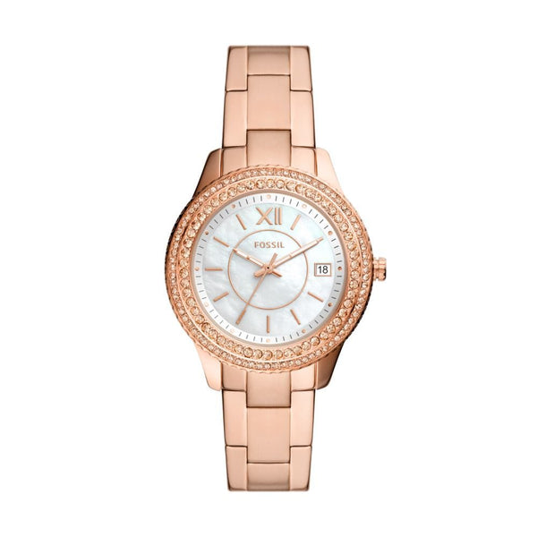 Fossil - Stella Women'S Gold Stainless Steel Watch-ES5131