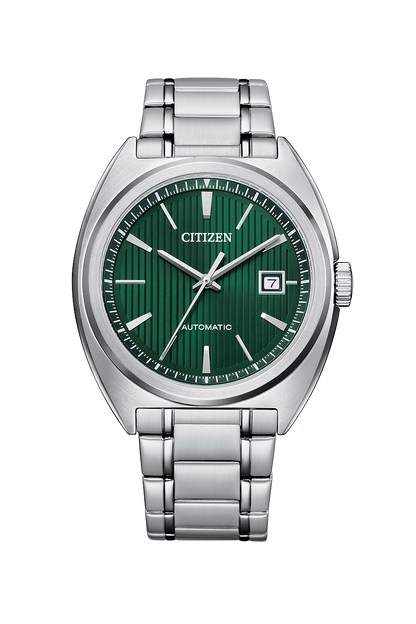 Citizen Automatic Mens Silver Stainless steel Strap Watch-NJ0101-78X