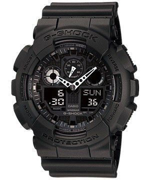 Casio Mens GA-100-1A1DR G-Shock Anadigital Watch