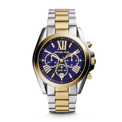 Michael Kors Bradshaw Women 2-Tonestainless Steel Watch-MK5976
