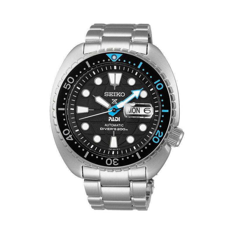 Seiko Gents Prospex Silver Stainless Steel Watch - SRPG19K1