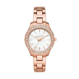 Michael Kors Liliane Gold Stainless Steel Watch-MK4557