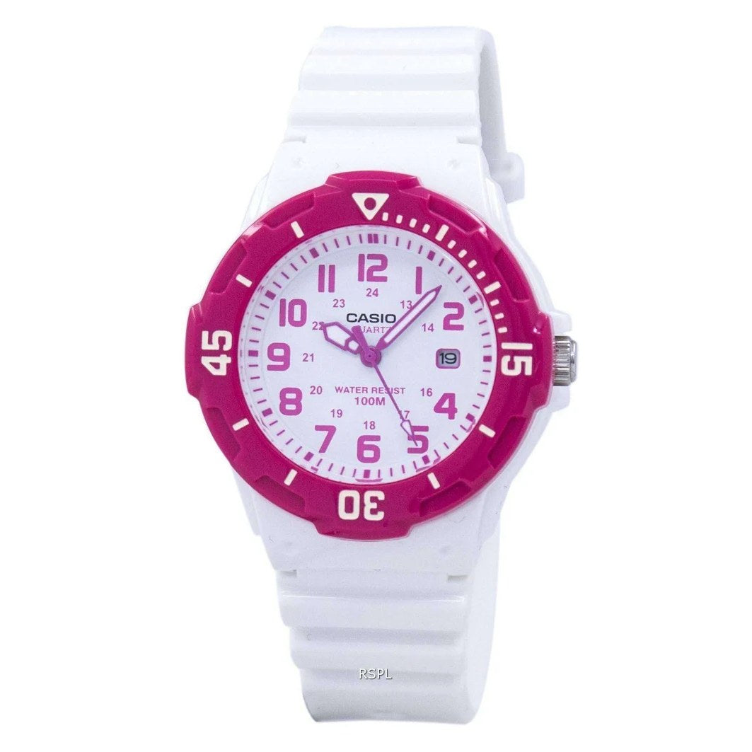 Casio- LRW-200H-4BVDF (White/ Pink)