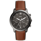 Fossil Neutra Brown Leather Men Watch-FS5512