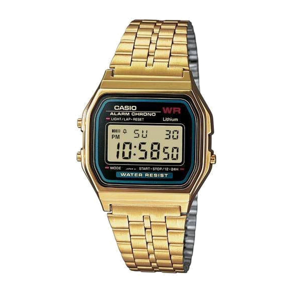 Casio Mens A159WGEA-1DF Retro Digital Watch