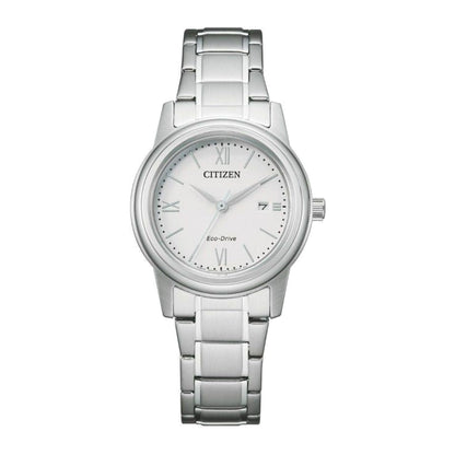 Citizen Ladies Eco-Drive Silver Stainless Steel Watch - FE1226-89A
