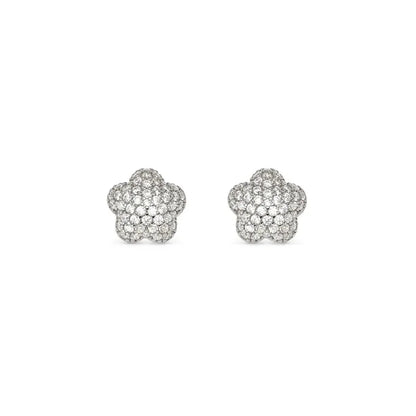 Nomination LifePoetry Silver Earrings with Rounded Flower