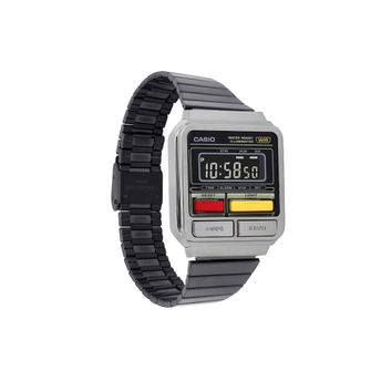 Casio Unisex Gunmetal Digital - A120WEGG-1BDF